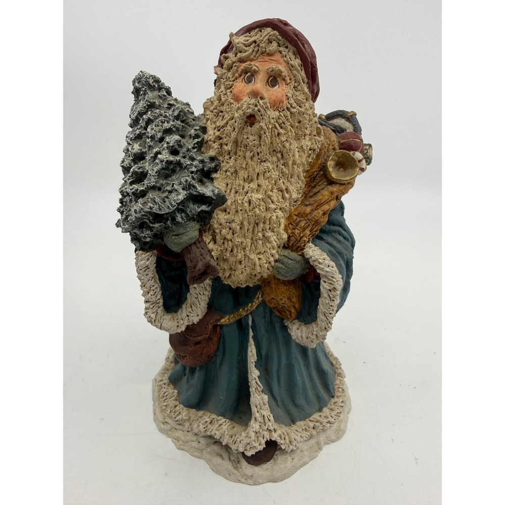 June McKenna 1988 Santa Claus Figurine Limited Edition 239/7500 Signed 9"
